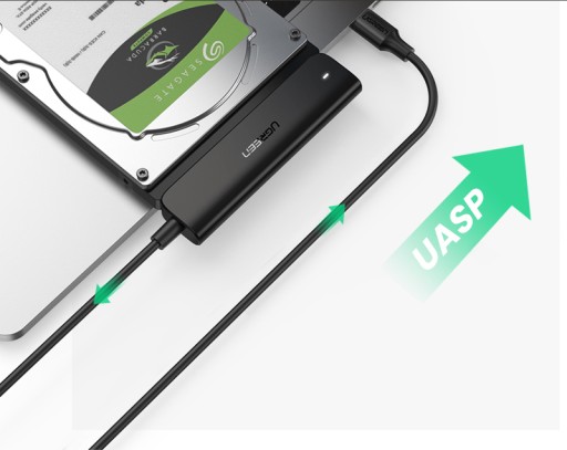 Szybki adapter USB-C 3.1 do dysk HDD/SSD 2,5''