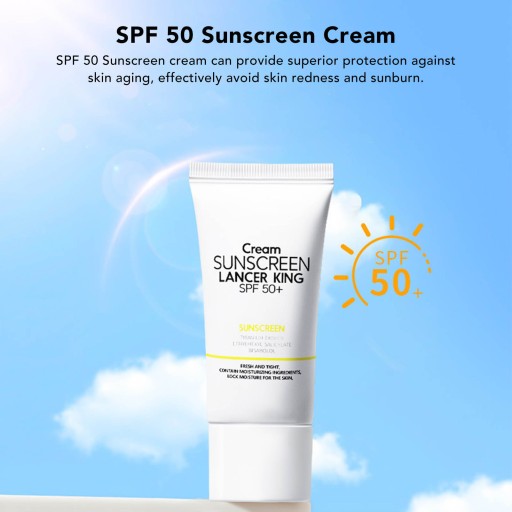 Солнцезащитный крем SPF 50 для кожи с УФ-защитой Moisturi