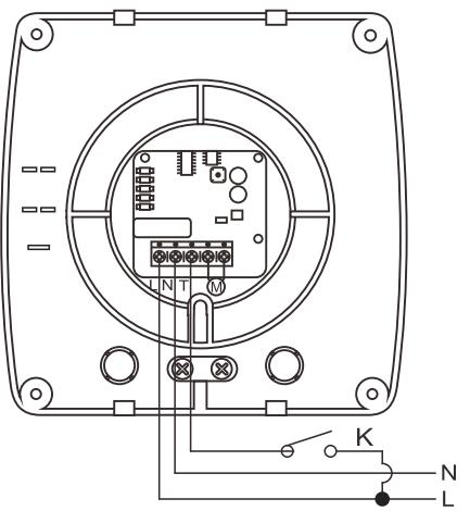 Вентилятор для ванной комнаты EBERG AXO 100T TIMER + заслонка