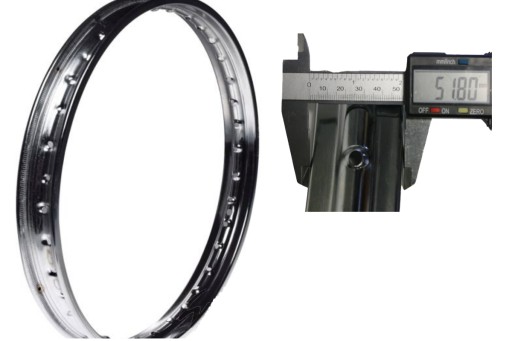 ОБОД КОЛЕСА 19 ROMET KOMAR OGAR THIN СПИЦЫ 210 мм THIN 2.8