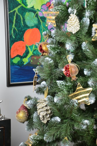 CHOINKA SZTUCZNA NA PNIU SOSNA DIAMENTOWA 220CM