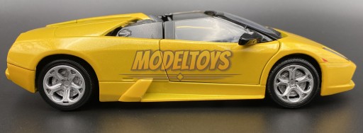 Lamborghini Murcielago, желтый, масштаб 1:24, Motormax 73316