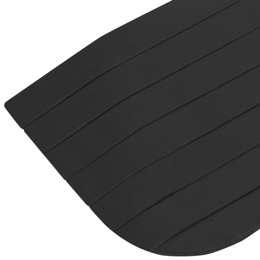 vidaXL Пороговая рампа 110x21x2,5 см, резиновая