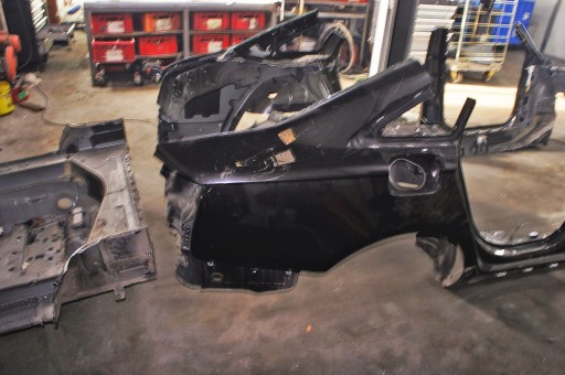 KN333 Audi A6 C7 Ćwiartka Błotnik Prawy Tył Sedan