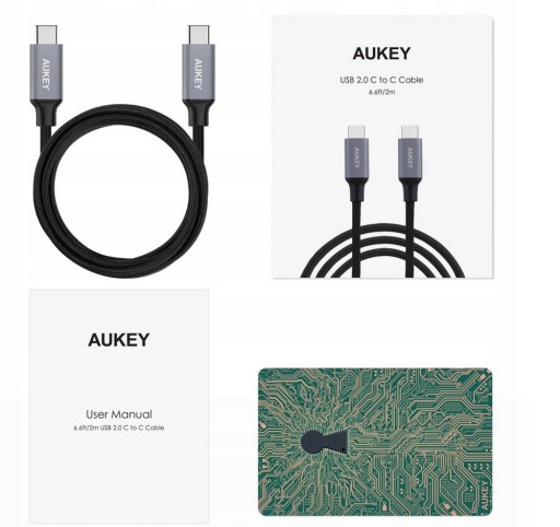 Нейлоновый кабель CB-CD6 для быстрой зарядки USB C — USB ||||