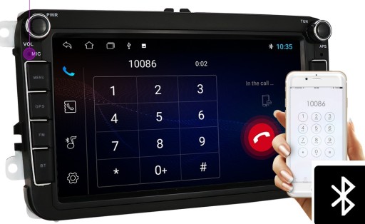 Radio Android 10 Volkswagen Golf Passat GPS vw B6
