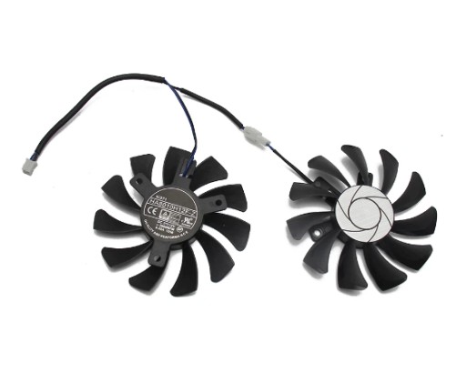 Вентиляторы для Msi GTX 1650 SUPER 1050 1050 Ti HA8010H12F 75 мм