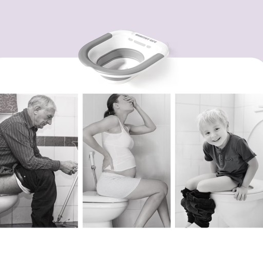 MISKA DO PODMYWANIA NAKŁADKA BIDET DO TOALETY SANITARNY NASIADÓWEK NA SEDES