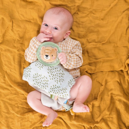 Taf Toys BLANKET Мягкая игрушка-прорезыватель из ткани Лев