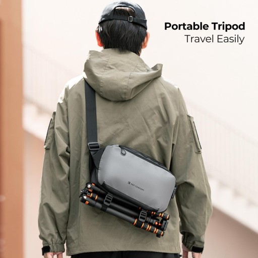 K&F Waist Bag, фотографическая сумка через плечо для городского фотооборудования
