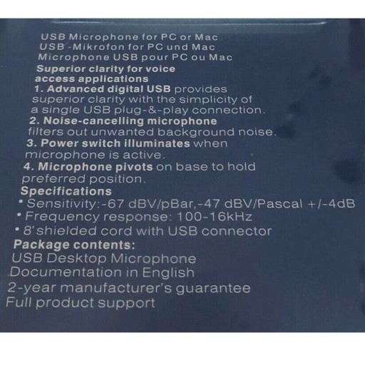 Подключите USB-мини-студийный микрофон Микрофонный адаптер Микрофонный адаптер