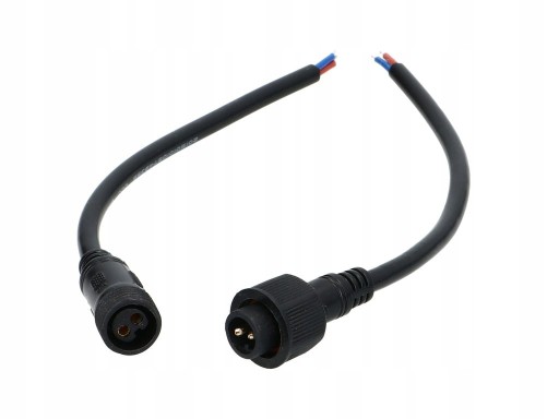 ГЕРМЕТИЧНЫЙ РАЗЪЕМ Розетка + Вилка 2XPIN LED MONO