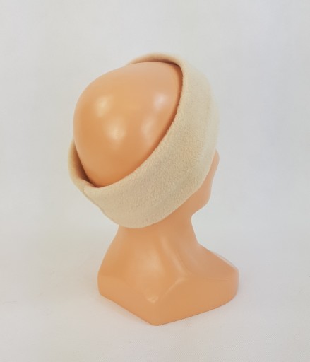 118 OPASKA z polaru polarowa szer. 8 cm JASNY BEŻ