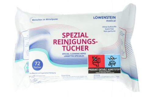 Чистящие салфетки для масок Lowenstein CPAP | НАБОР БОЛЬШОЙ XXL 6 упаковок