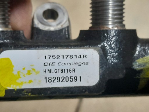 РЕЙКА ВПРЫСКА KOLEOS II 1.7DCI 175217814R