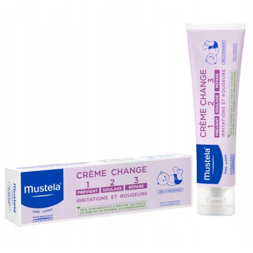 Mustela Bebe пеленающий крем 1-2-3 100 мл