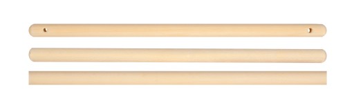 Kije kijek do makramy bukowy 22mm 60cm drewniany