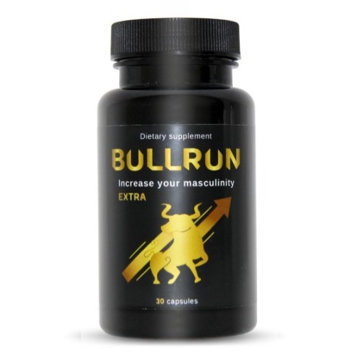 BULLRUN 30 капсул для сексуальной активности