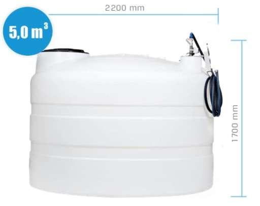 Бак для AdBlue 5000 л SWIMER BLUE TANK ELJP EL BASIC