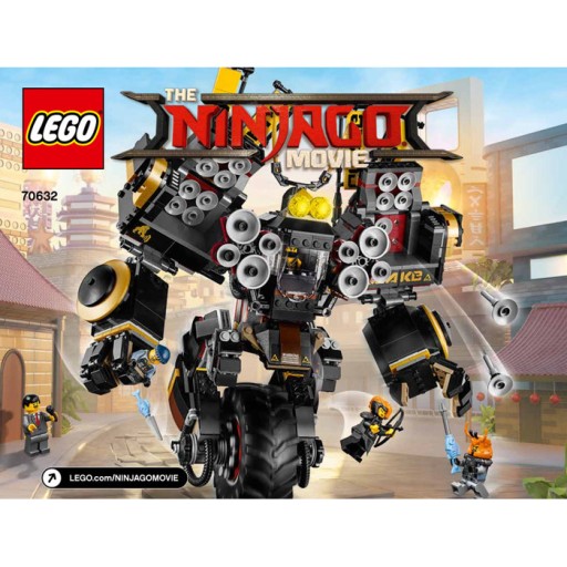 Руководство Lego Ninjago — Quake Mech 70632