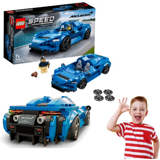 LEGO MCLAREN ELVA RACING CAR СПОРТИВНЫЙ АВТОМОБИЛЬ