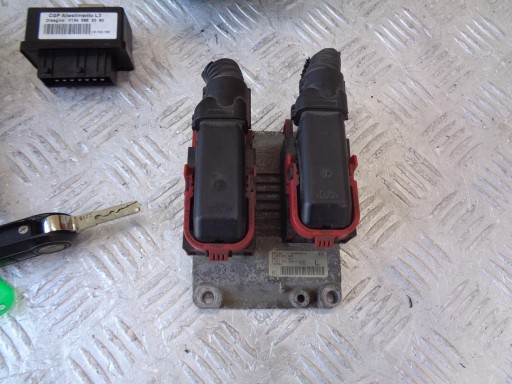 КОМПЬЮТЕР IMMO START КОМПЛЕКТ FIAT BRAVO 2 II 1.4 16V 90KM 07- 0261201635