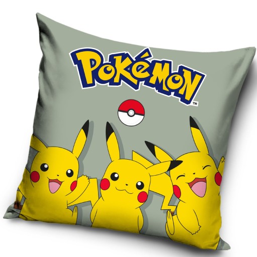 MIĘKKA POSZEWKA VELVET 40x40 POKEMON PIKACHU BULBASAUR CHARMANDER