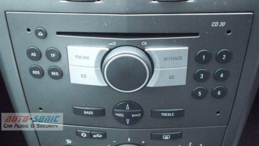 РАДИОРАМКА OPEL ZAFIRA B 05-14 1DIN АНТРАЦИТОВЫЙ
