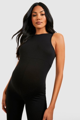 BOOHOO ЧЕРНЫЙ КОМБИНЕЗОН ДЛЯ беременностей, размер XL Q201073