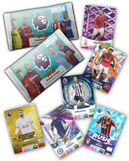 Альбом футбольных карточек Premier League 2024 Стартовый набор Panini Klaser