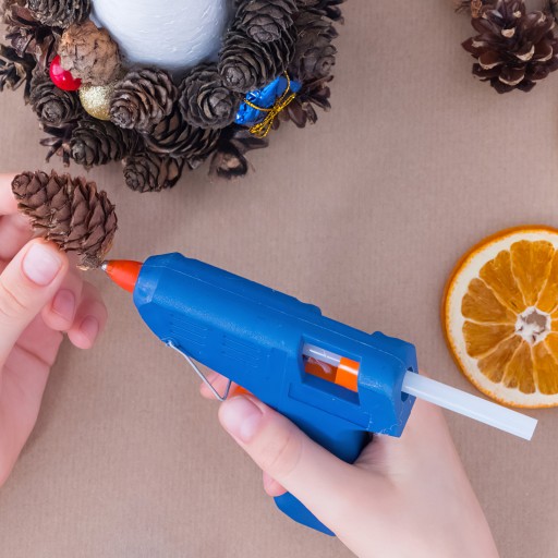 КЛЕИ-КАЛОЧКИ ГОРЯЧИЙ КЛЕЙ DIY ПРОЗРАЧНАЯ СМОЛА 50 ШТ. ТЕРМОПЛАСТИК