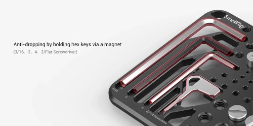 SmallRig 3184 пластина для хранения винтов и ключей