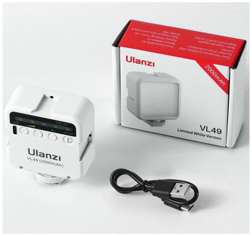 ULANZI VL49 WHITE лампа освещения для смартфона