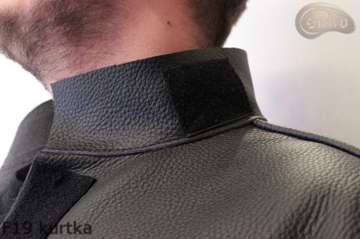 Кожаная куртка F19L/XL для сварщиков и слесарей, рабочая, на липучках, SAKO
