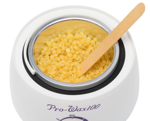 PODGRZEWACZ WOSKU + TWARDY WOSK 400g + 100 PATYCZKÓW