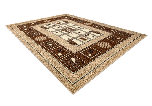 КОВЕР MORAD 160x220 BCF ПРЯМОУГОЛЬНАЯ РАМКА #M393