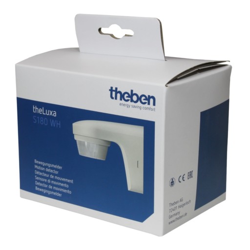 Theben 1010505 theLuxa S180 WH czujnik ruchu 180° do użytku na zewnątrz