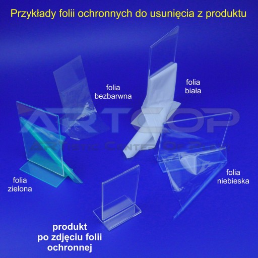 Подставка из PLEXI для небольших буклетов, визиток, ценников.