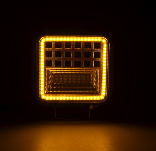 PANEL LAMPA ROBOCZA LED 45W Angel Eyes 12/24V 4x4