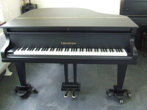 Пианино C.Bechstein 140 см после ремонта, черное