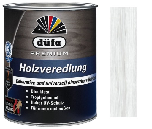 HOLZVEREDLUNG DUFA LARC Stain 2,5л БЕЛЫЙ WEISS