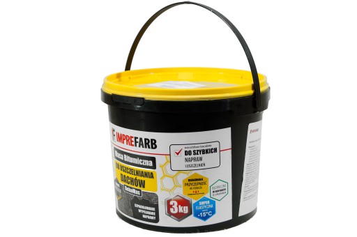 Шпатлевка SEALING COMPOUND для РЕМОНТА КРОВЛИ 3кг