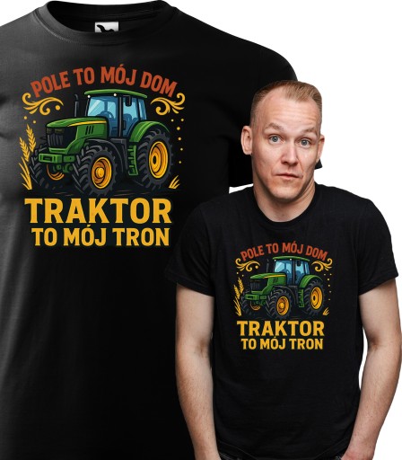 Поле -это мой домашний трактор -мой трон, подарок T -Form для XXL Farmer