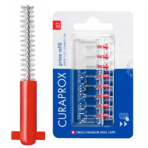 Curaprox CPS 07 Prime Refill Межзубные щетки 8 шт. Очистители