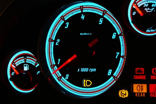 Циферблаты одометра Mazda MX-5 с узором INDIGLO 1 MoMan