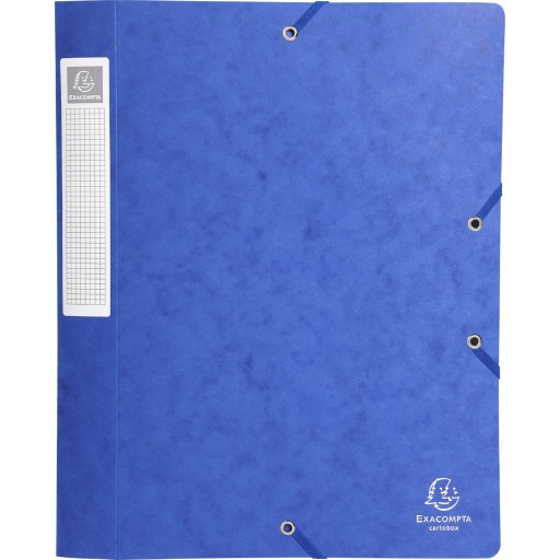 Коробка для архивирования Exacompta 25x A4 с Colorspan, синяя 18505H