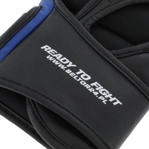 ПЕРЧАТКИ ДЛЯ ТРЕНИРОВКИ ММА BELTOR ПРОФЕССИОНАЛЬНЫЕ GLADIUS BLUE размер L