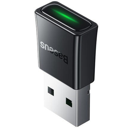 БЫСТРЫЙ адаптер Bluetooth 5.3 к USB, приемник Baseus BA07, расстояние до 20 м, МАЛЕНЬКИЙ