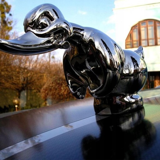 Angry Duck Car Hood Ornament Auto Front Hood Car
