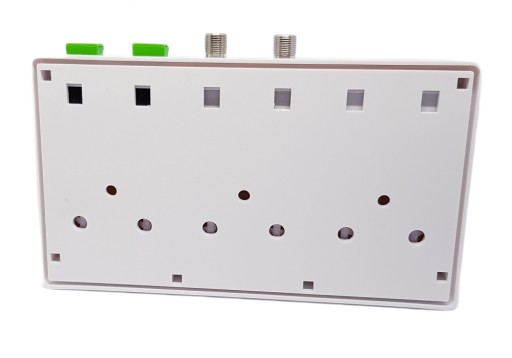 Панель шкафа-коробки 6 портов, CAT.5E UTP, F, SC/APC, TSM